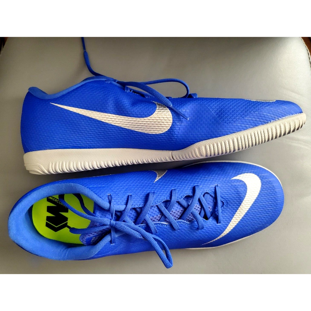 Women's Nike Mercurial 2018 Royal Blue Indoor Athletic Shoe AH-7383 400 Sz 10